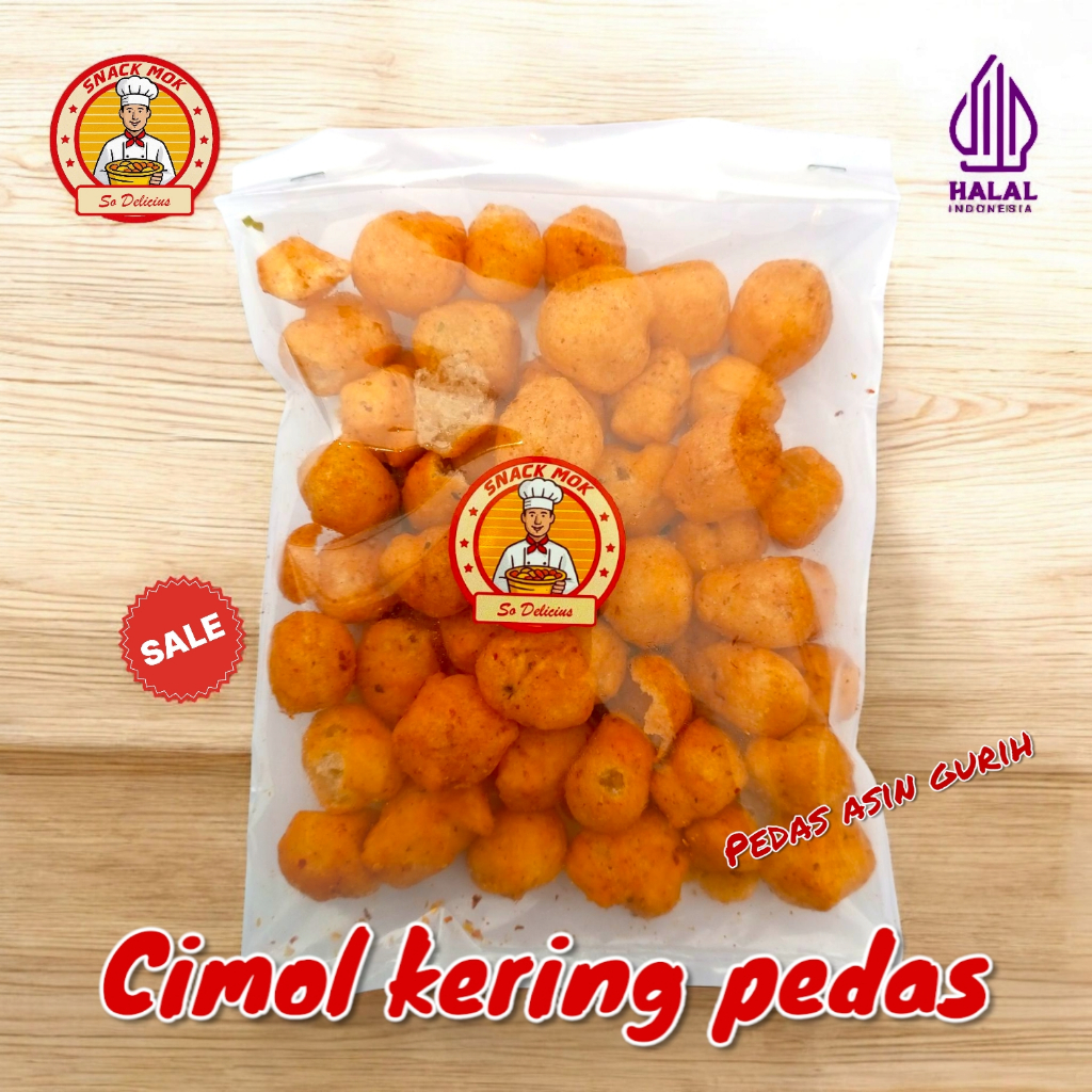 

Cimol Kering Pedas 50gram 500gram 1kg 2kg