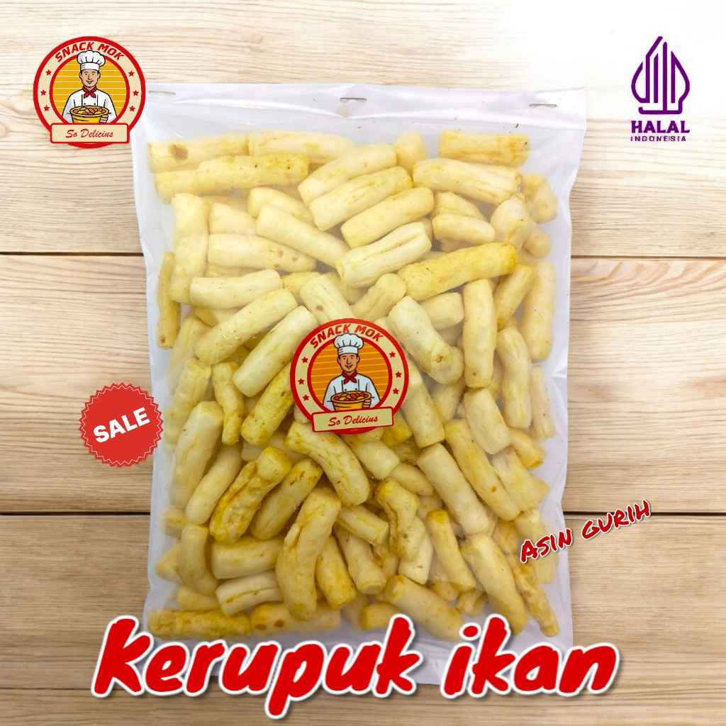 

Kerupuk Ikan 50gram 500gram 1kg 2kg