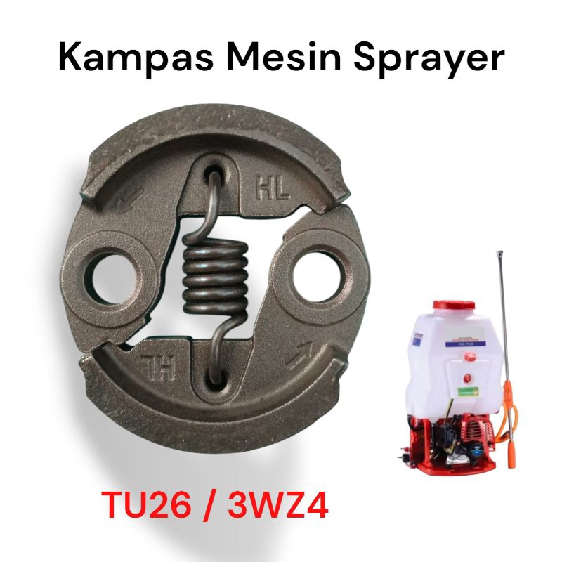 Clutch Shoes TU26 / Kampas kopling mesin sempot hama Tu26 / Kampas  Kopling Tu26 3wz4