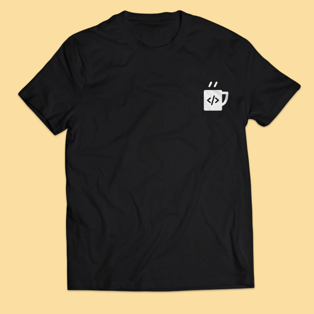 Kaos Pria Programmer COFFEE CODE Coding Programming Dewasa Baju Atasan Unisex PakeKaos
