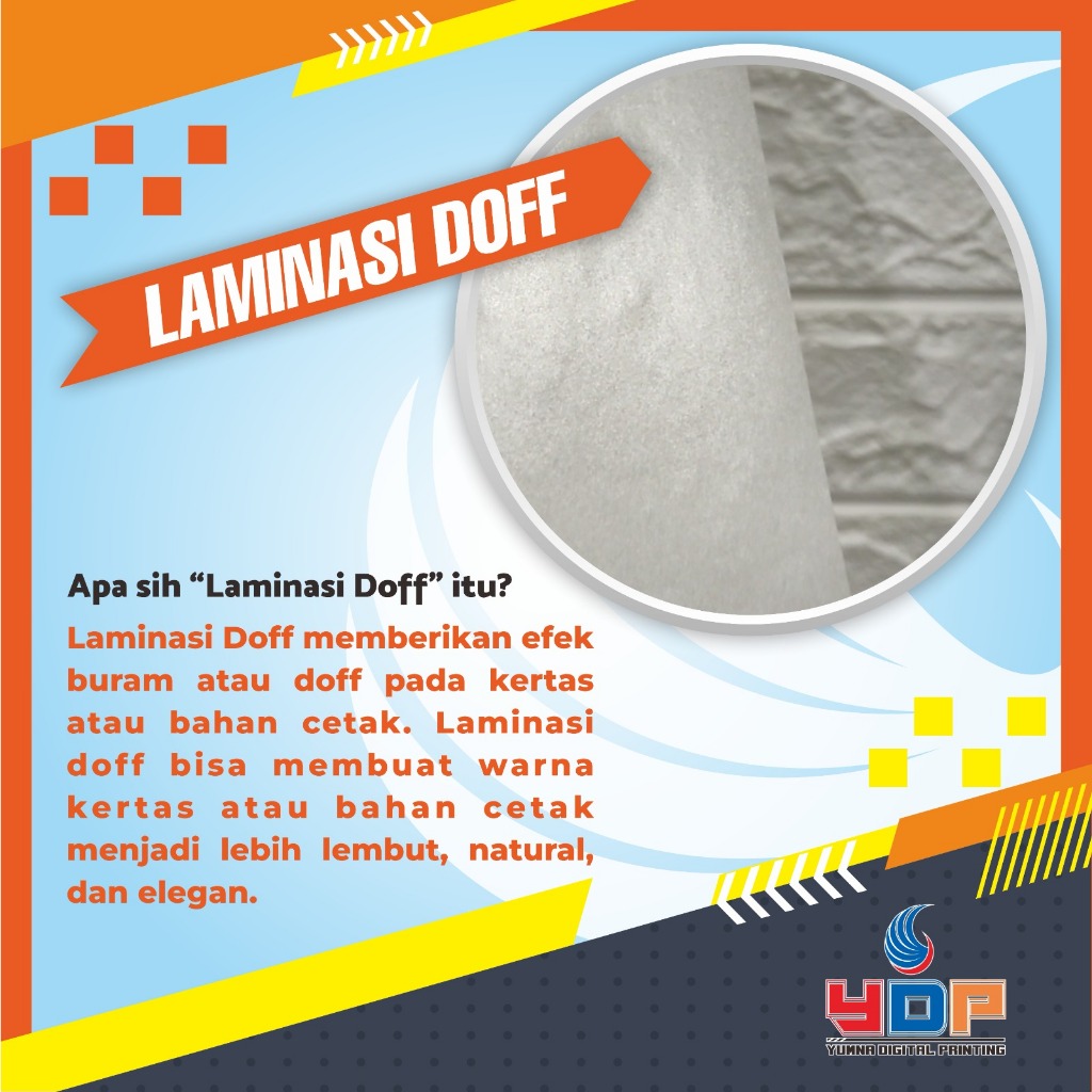 

Tambahan Laminasi Glossy Atau Doff Meteran (1,2)