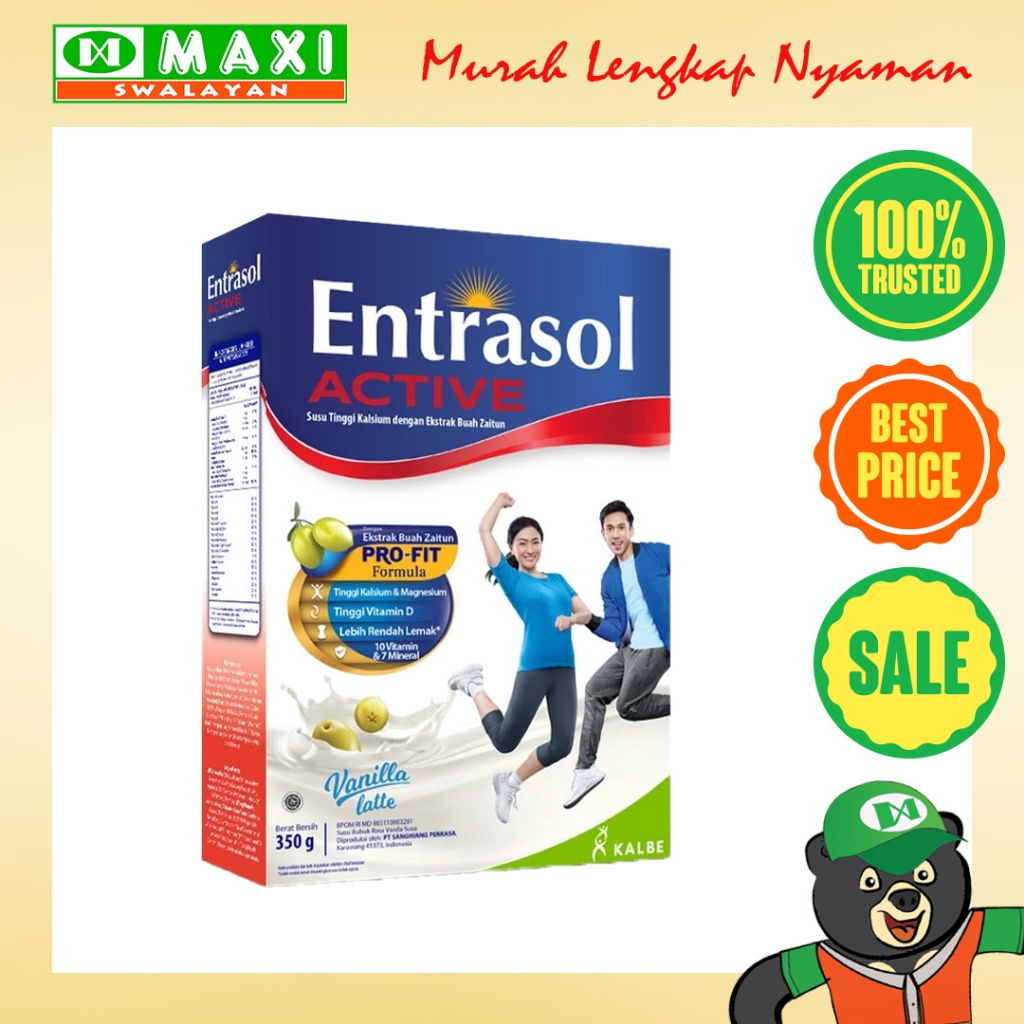 

Entrasol Active Vanilla 390gr