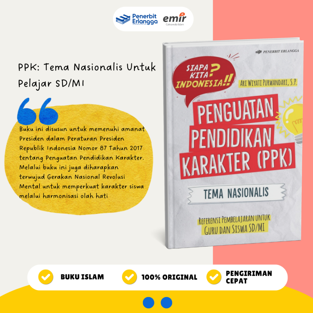 Buku Referensi Pendidikan - Seri Penguatan Pendidikan Karakter: Ppk Tema Nasionalis Untuk Sd/Mi