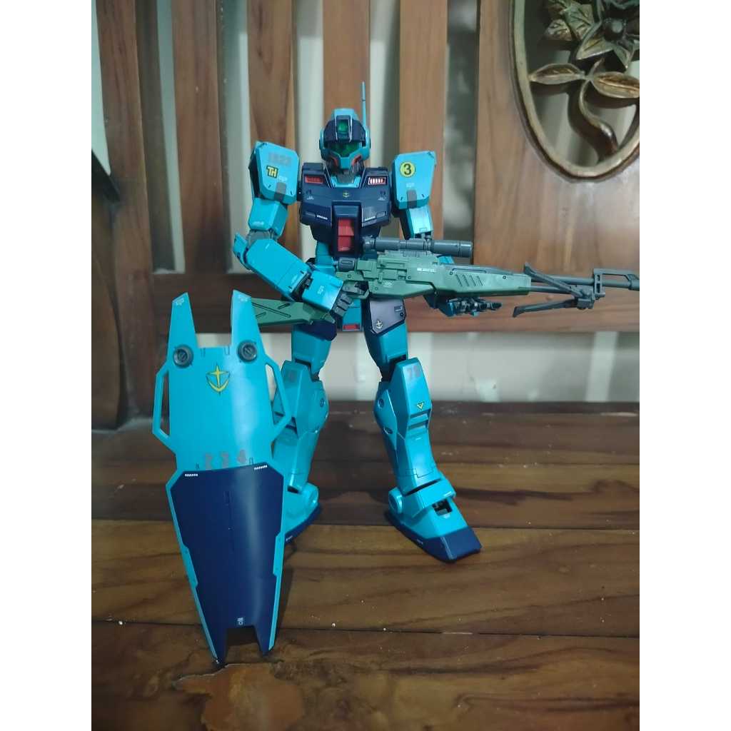Gundam MG 1/100 GM SNIPER II Kondisi Second/ Rakit Rapi