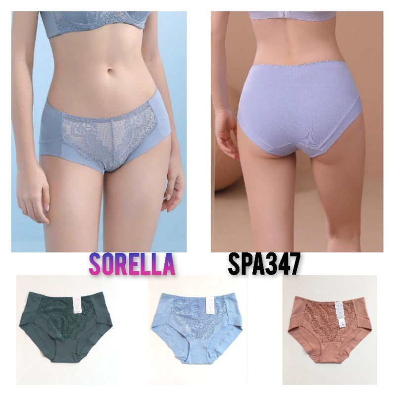 SPA347 Panty celana dalam katun sorella midi L XL XXL