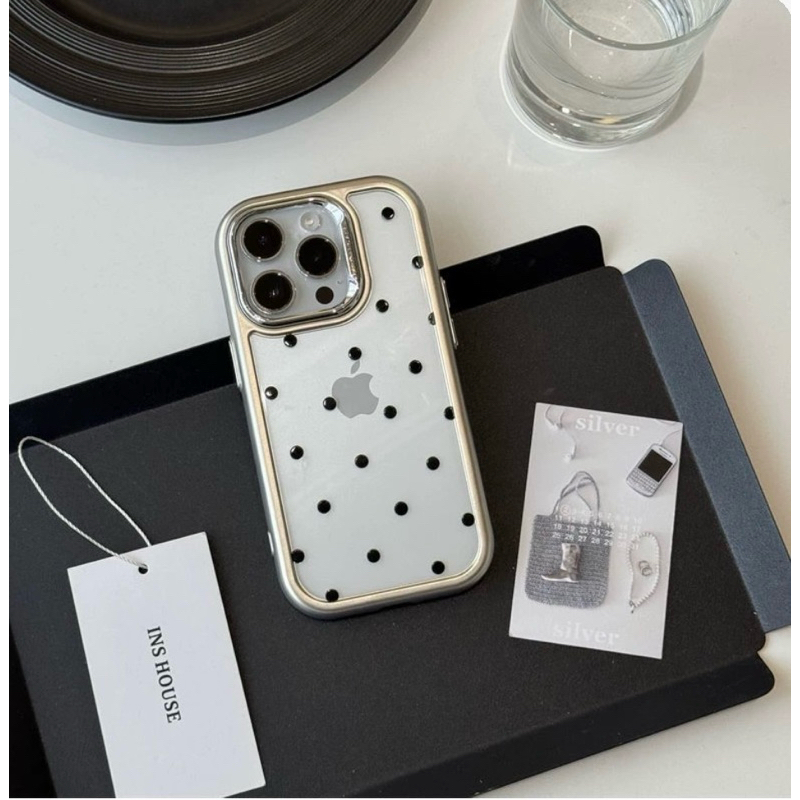 [TheCaseHaven] Polkadot Iphone Case Casing hp lucu Case Hp aesthetic casing hp Iphone 12 13 14 15 16