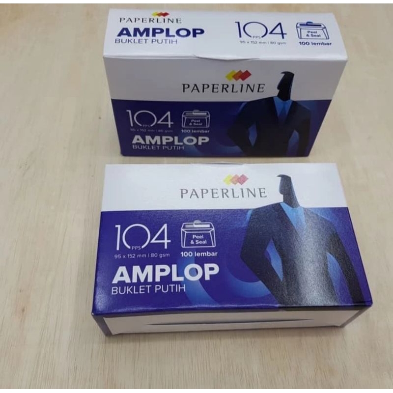 

(10 pcs) Amplop putih tanggung ukuran 95 x 152 mm kemasan repack