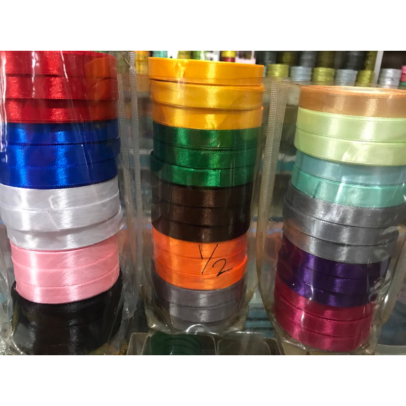 

Pita Satin 1/2inc (1,5cm)