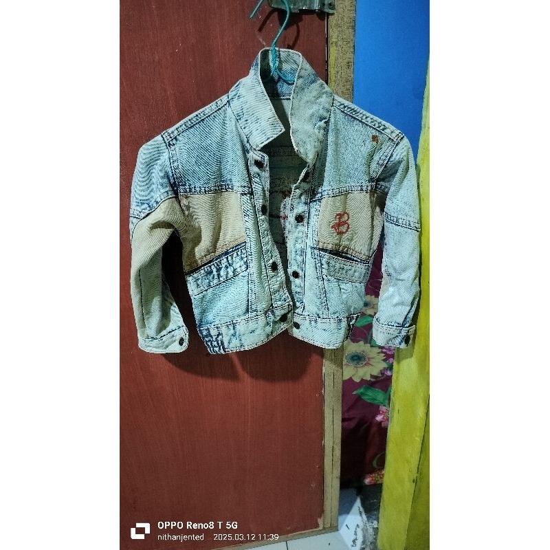 jaket bekas 2-3 tahun jaket jeans