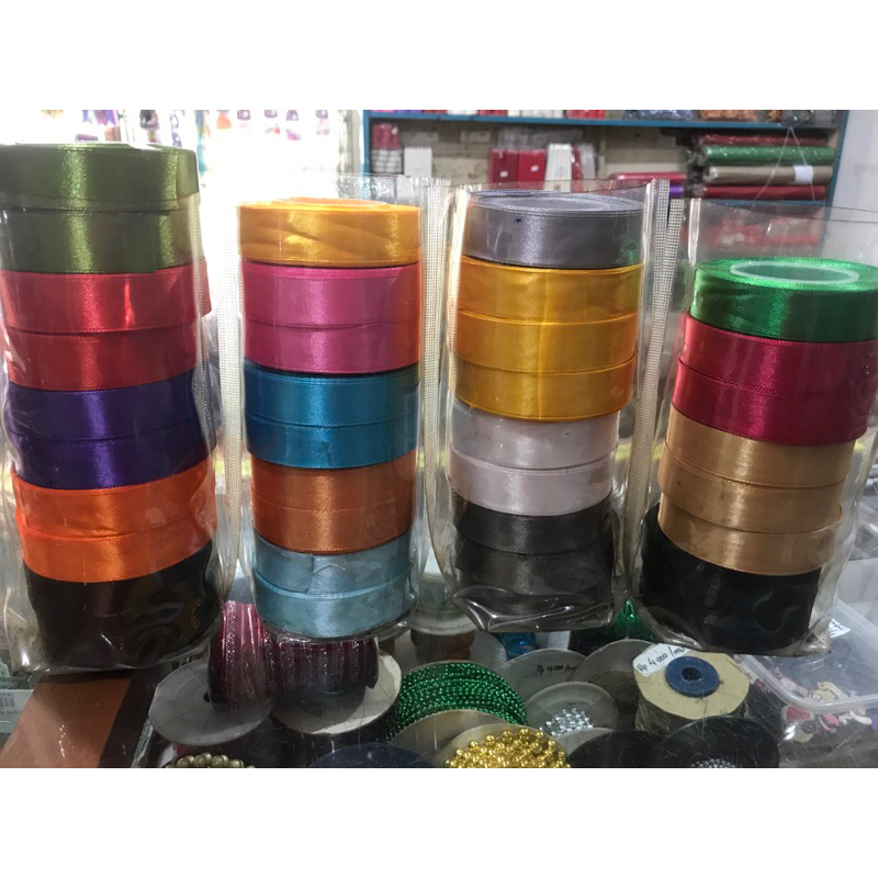 

Pita Satin 3/4 inch (Lebar 2 cm)