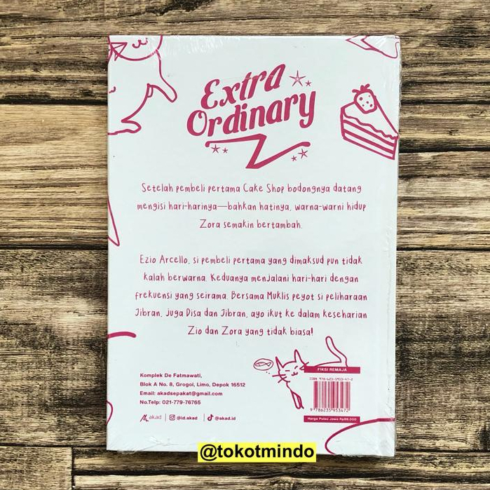 ORIGINAL Novel EXTRAORDINARY Z (Nana S) Hard Cover - CAKE SHOP UNIVERSE - Penerbit Akad