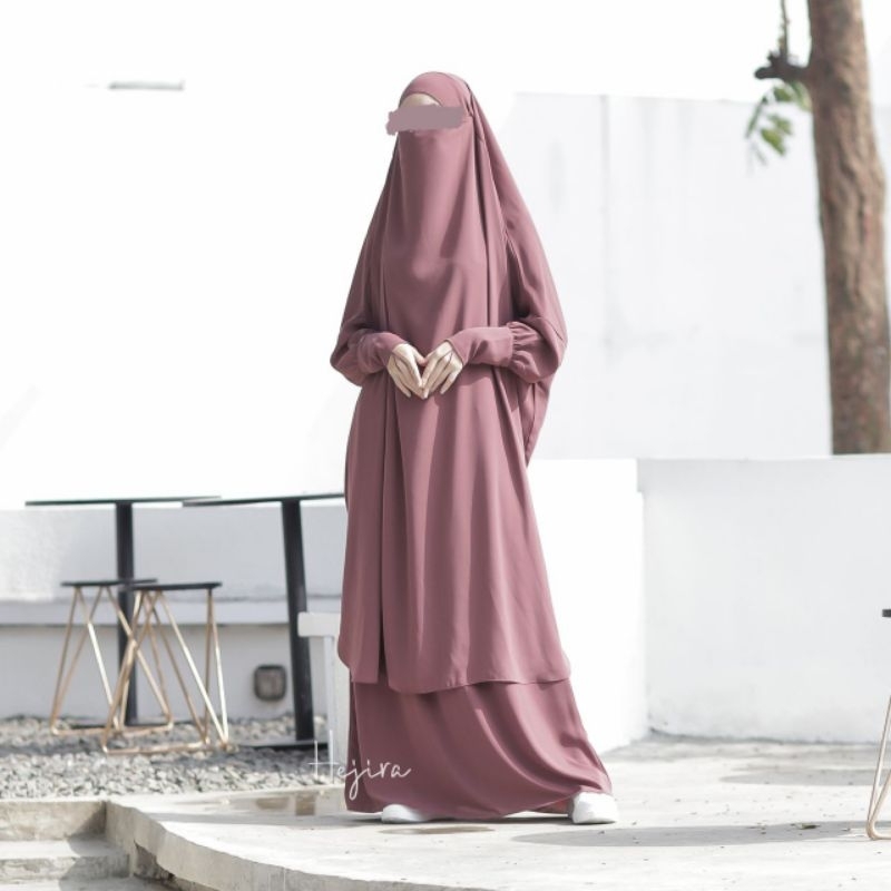 MECCA OVERHEAD SET (FK OVERHEAD + ROK) MAZEN ANTI UV HEJIRA