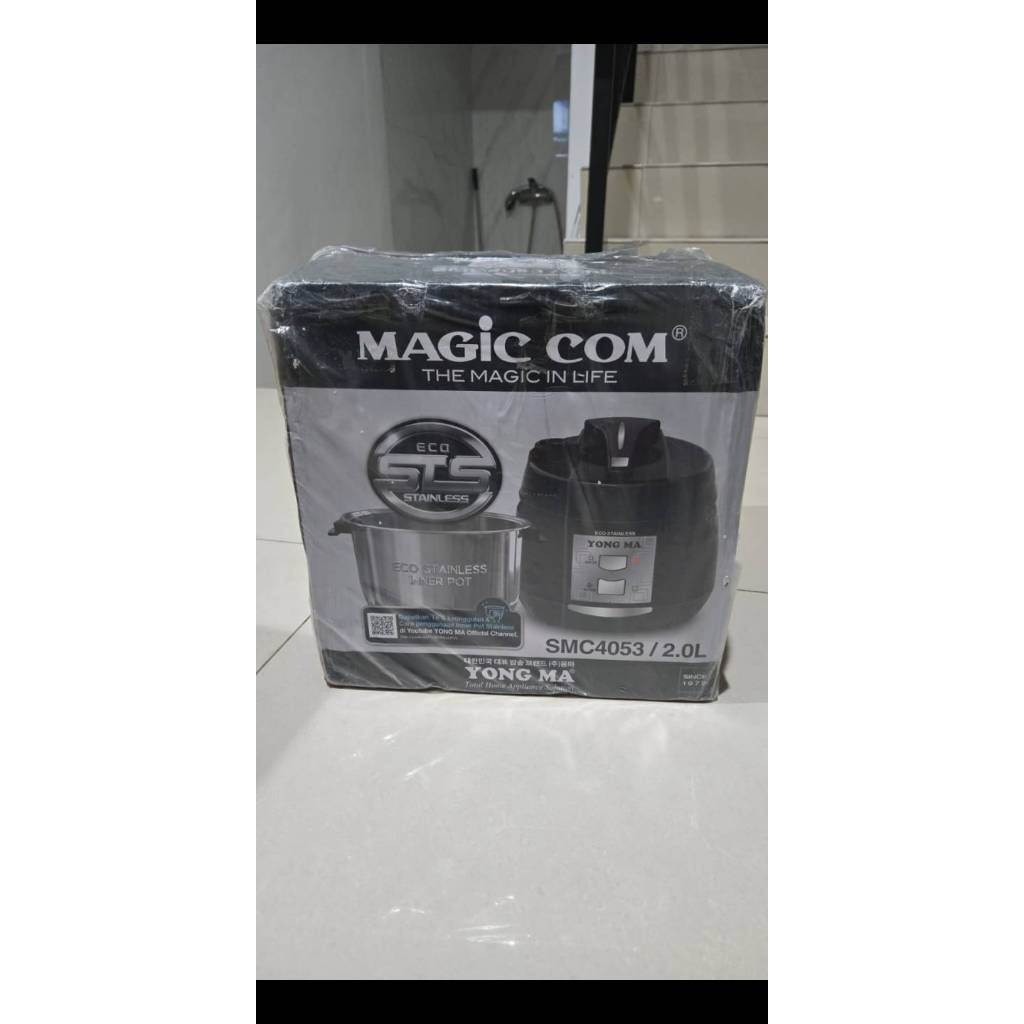 YONG MA MAGIC COM / RICE COOKER 2 LITER YONG MA SCM 4053 PANCI STAINLESS