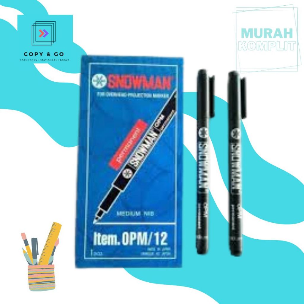 

Pulpen Snowman OPM