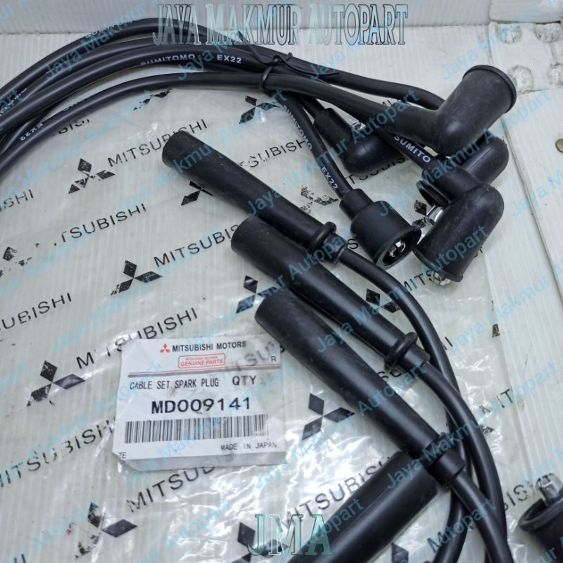 Kabel Busi Cable Busi Kabel Busi Mitsubishi L300 Kuda Bensin 1.6 1.6cc 1600cc Original 1Set