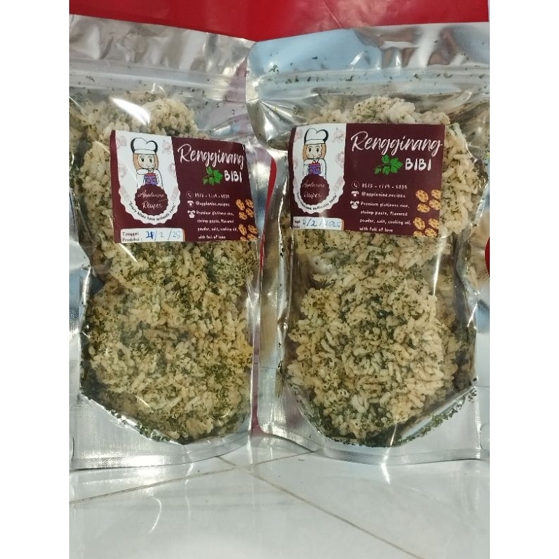 

Rengginang Bibi Pouch kecil 100 gram