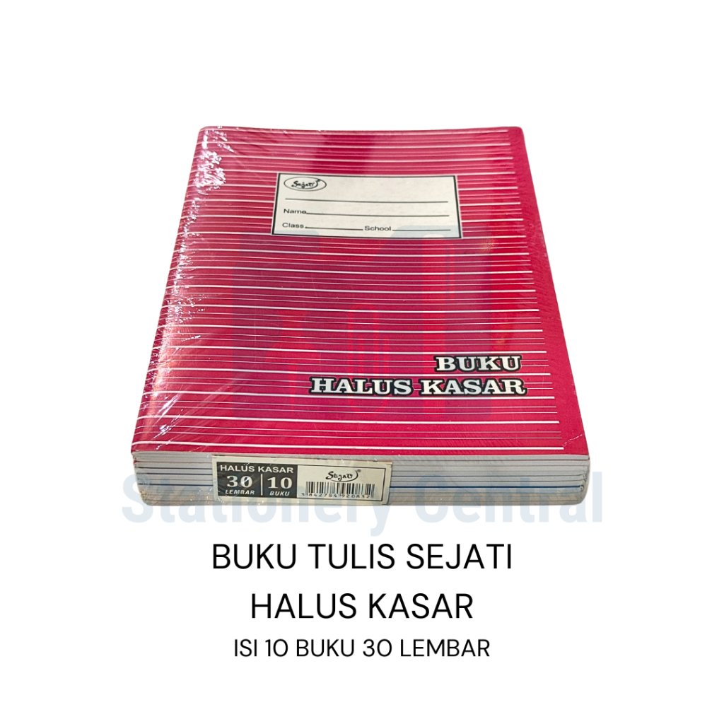 

Buku Tulis Halus Kasar Sejati isi 30 lembar Buku Latihan Menulis