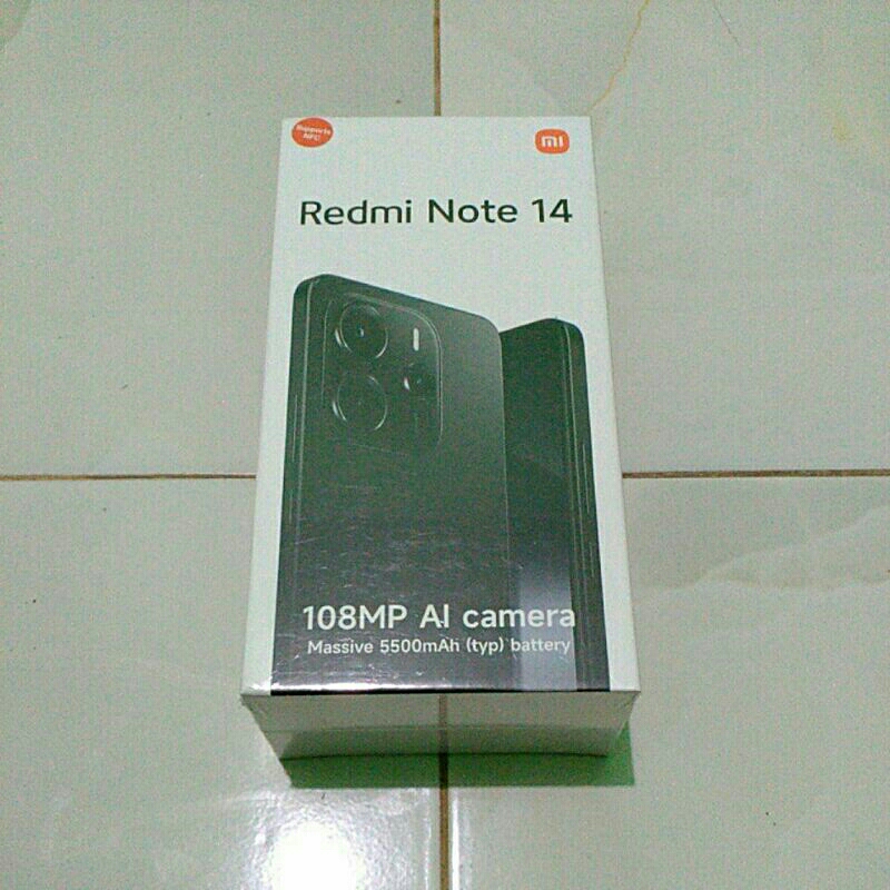 Xiaomi Redmi Note 14 Ram 8/256Gb dan Ram 8/128Gb Baru Grs Resmi Segel