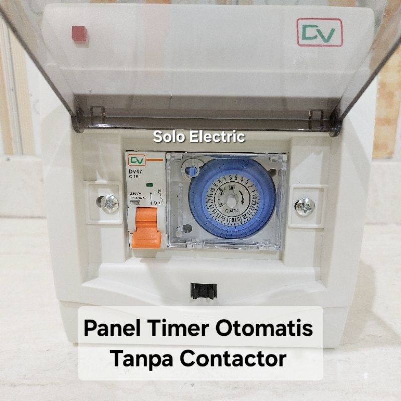 Ciasaatcisarua Panel Lampu Otomatis / Panel Timer Lampu Otomatis