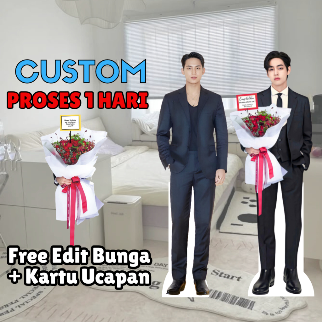 STANDEE CUSTOM REAL SIZE / STANDEE KPOP / YOURSTANDEE