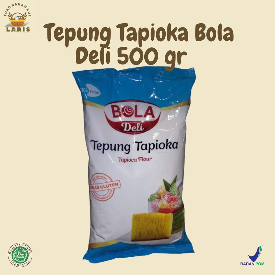 

BOLA Tepung Tapika Bola Deli 500 gr