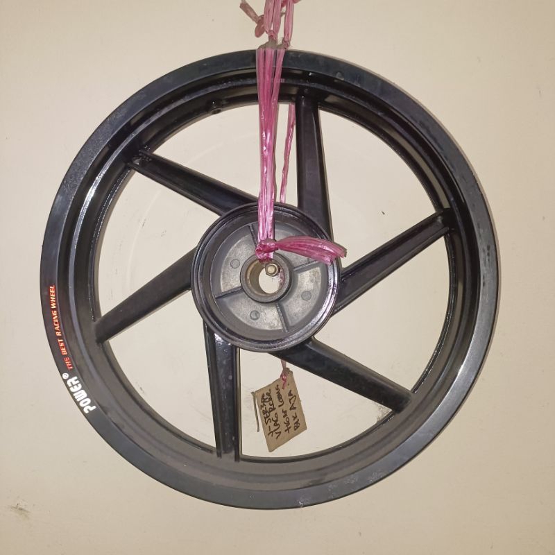 NEW Velg Belakang saja Tiger ukuran 350/17 palang 6 miring Power