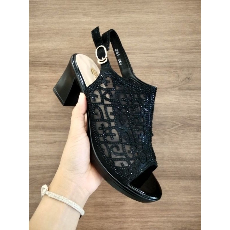 SEPATU SANDAL PESTA POLLUX/SEPATU SANDAL HAK POLLUX DQ2063