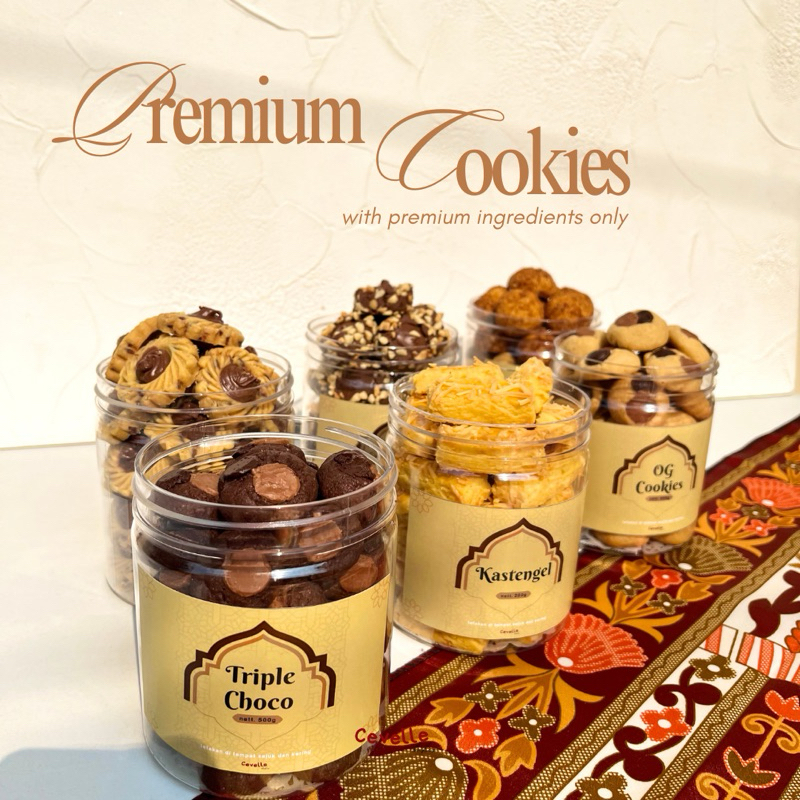 

CEVELLE Kue Kering Premium (Wijsman Butter Cookies)