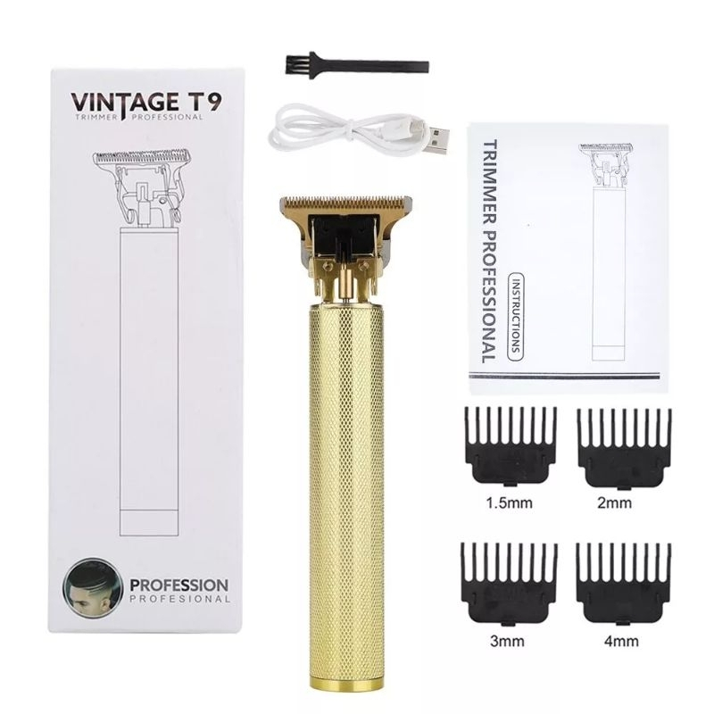 Alat Cukur Rambut Kumis Jenggot Elektrik Mesin Profesional Hair Clipper Vintage Mesin Cukur Rambut L