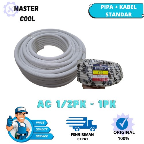 PIPA AC + KABEL AC 1/2 - 1 PK