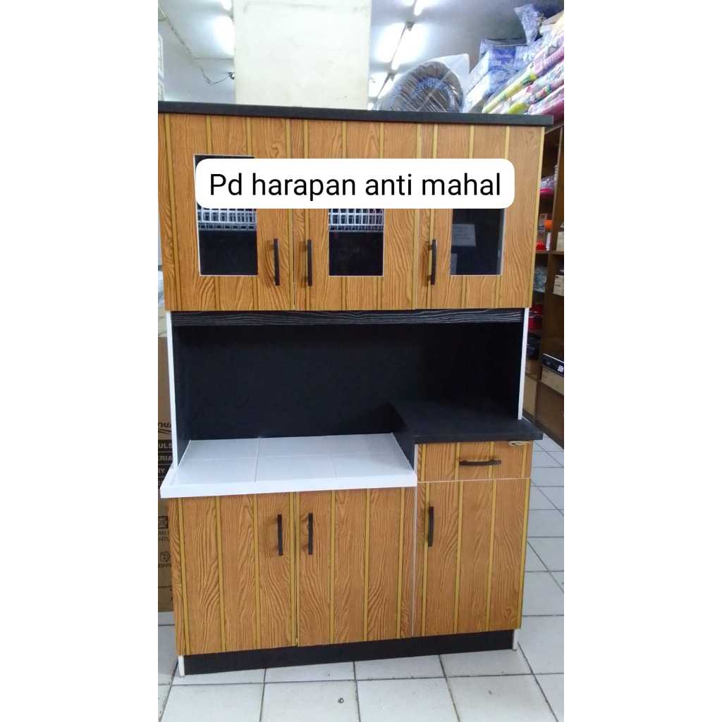 JS RAK SAYUR 3PT PPC (RAK SAYUR 3PT)*/RAK PIRING KAYU/RAK PIRING 3 PINTU