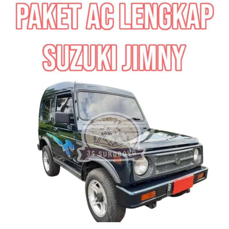 Paket Unit Ac mobil lengkap Jimny Suzuki Ac Mobil Tinggal Pasang (Baru/New)