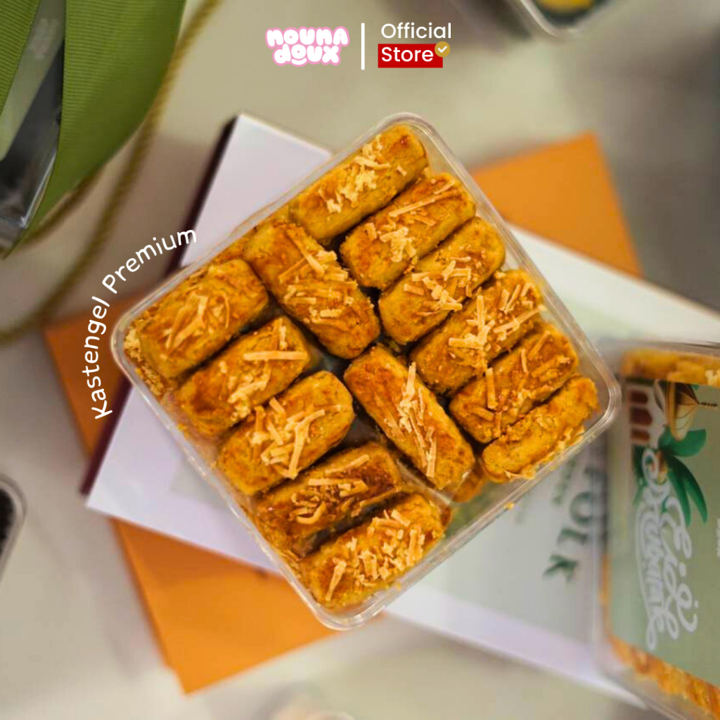 

Nounadoux - Kastangel Keju Kue Kering Lebaran