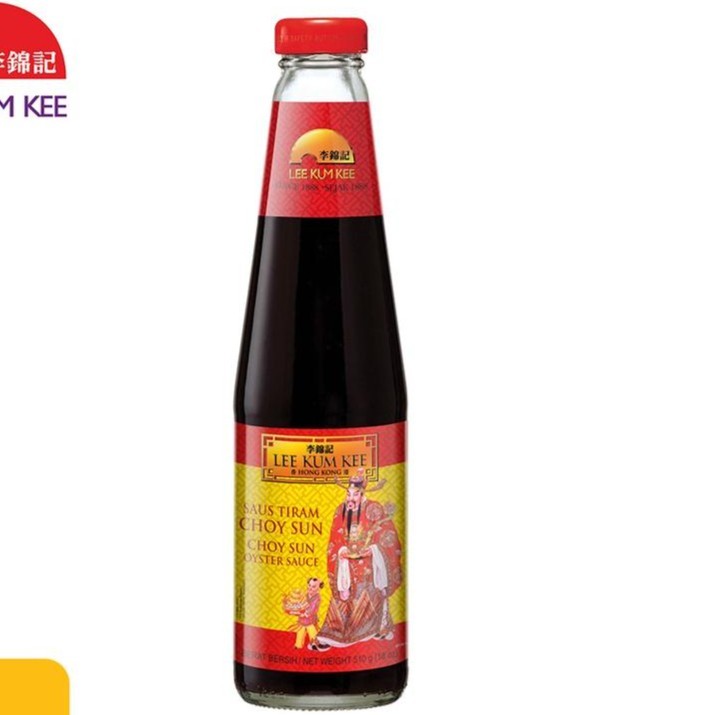 

Lee Kum Kee Oyster Sauce Choy Sun / Saus Tiram Choy Sun Lee Kum Kee - 510 gr