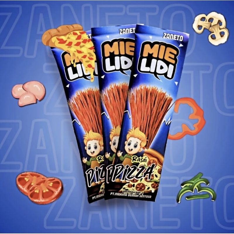 

Mie Lidi Karakter Eceran 1000 - Super Renyah Gurih Nikmat