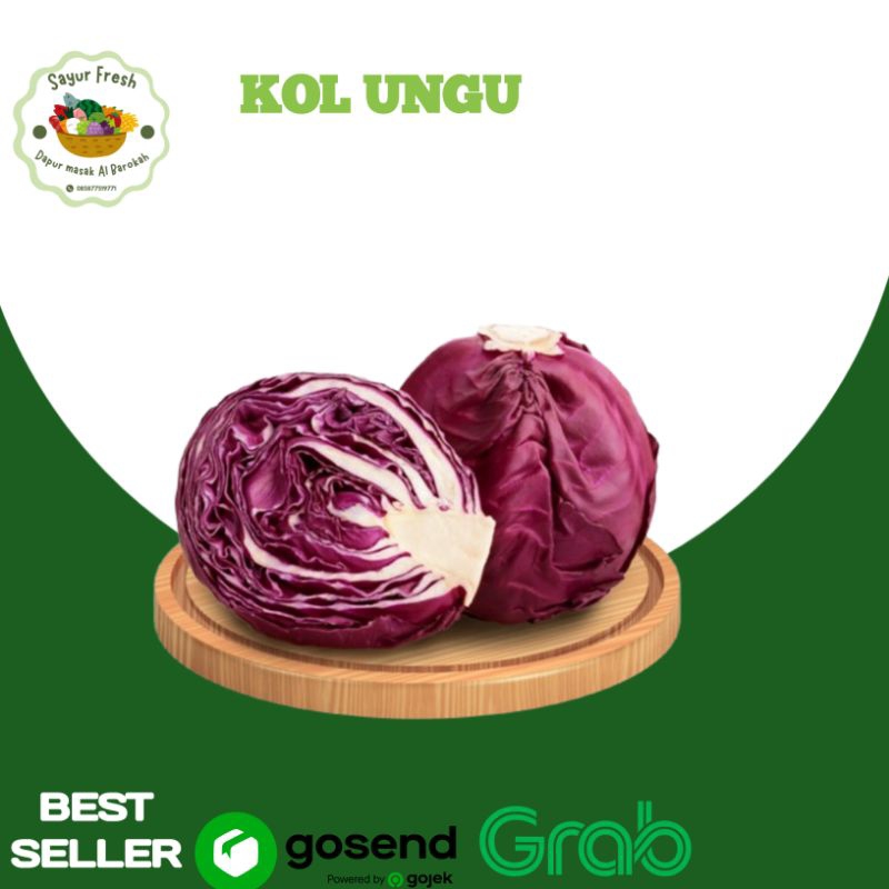 

SAYUR KOL UNGU PER 500GR/1KG