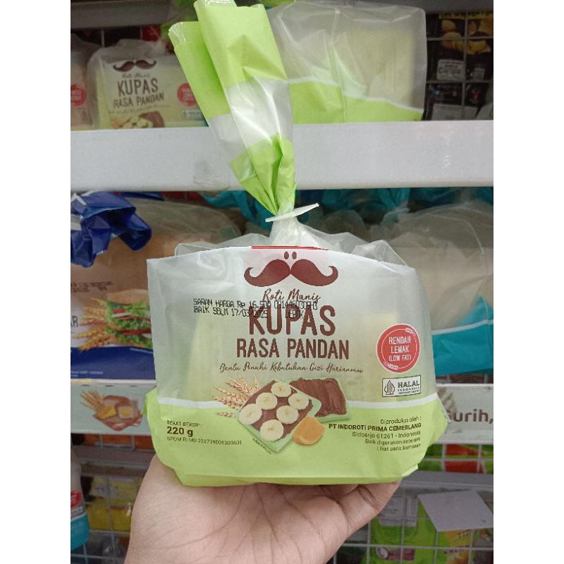 

Roti Mr Bread Tawar Kupas Pandan 220 Gram