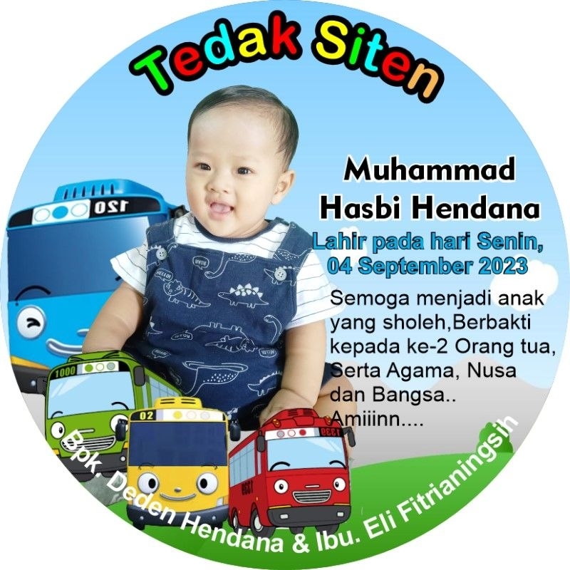 STIKER TEDAK SITEN