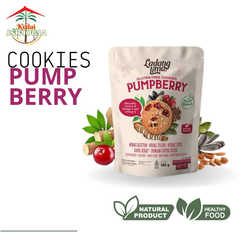 

ladang lima pumpberry cookies 180gr gluten free