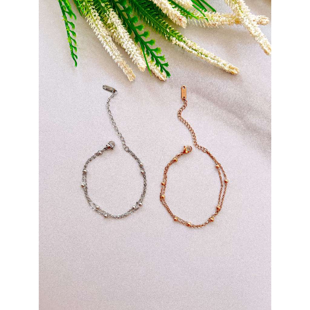 Gelang tangan titanium / gelang tangan anti karat