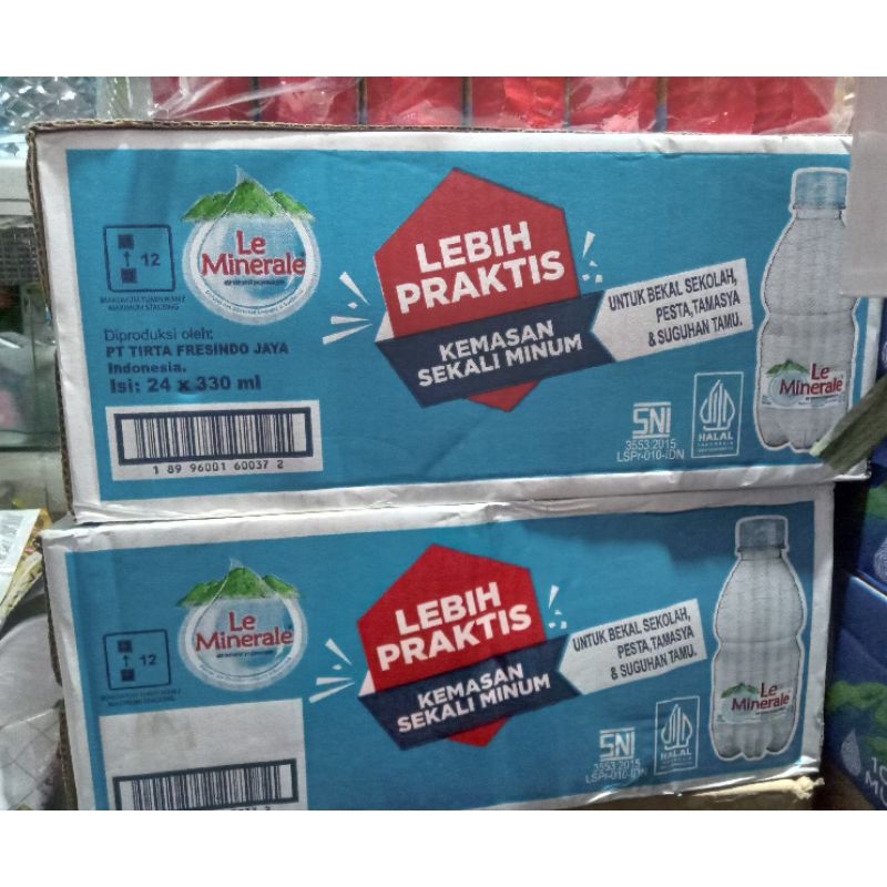 

Le Minerale Botol 330ml isi 24