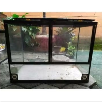 Nikita Terarium Aquarium Reptil Kura Aquarium terarium 60cm