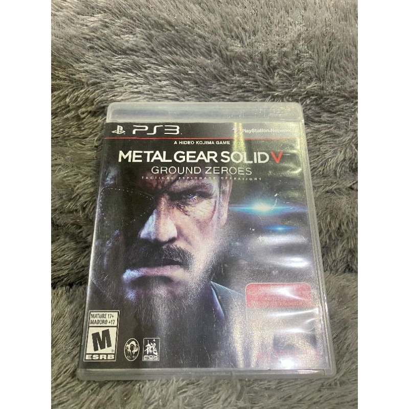 Kaset PS BD PS3 METAL GEAR SOLID V Ground zeroes