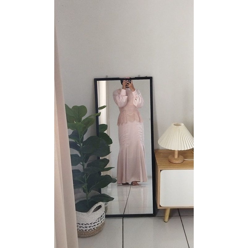 [Preloved] Dress Soft Pink bridesmaid