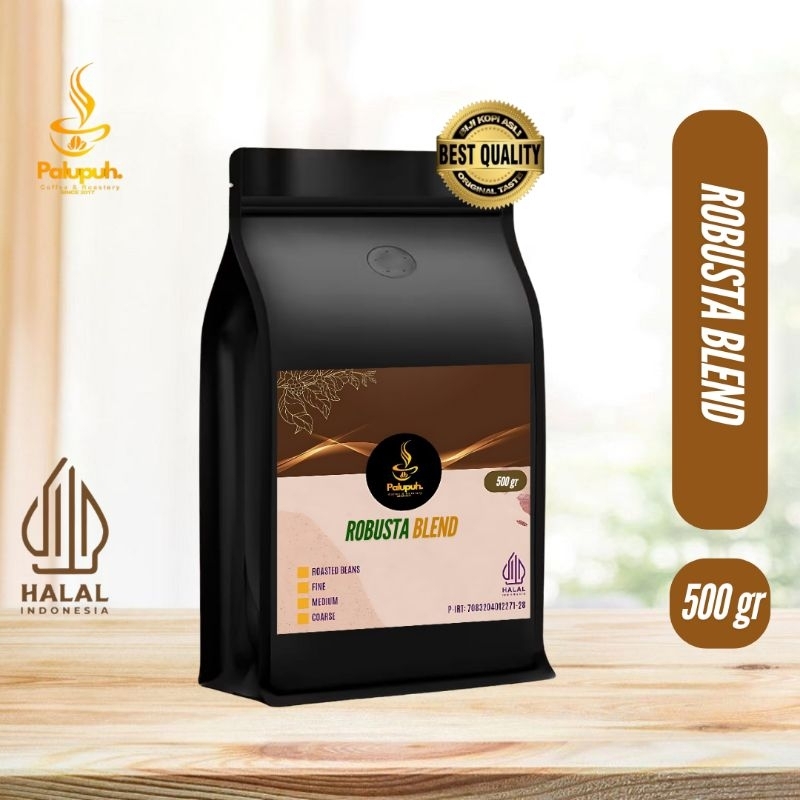 

Palupuh Bubuk Kopi Blend Robusta Arabika rasa mantap 500 gr