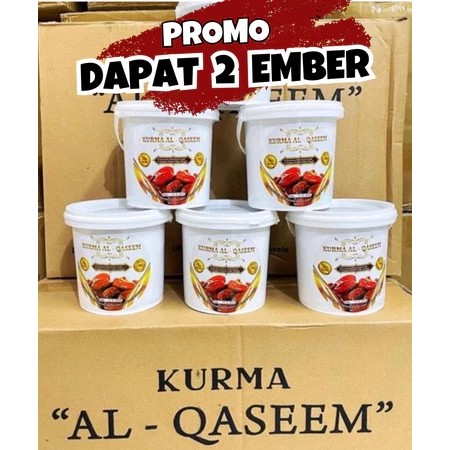 

kurma al-qaseem original halal halalan pail food grade