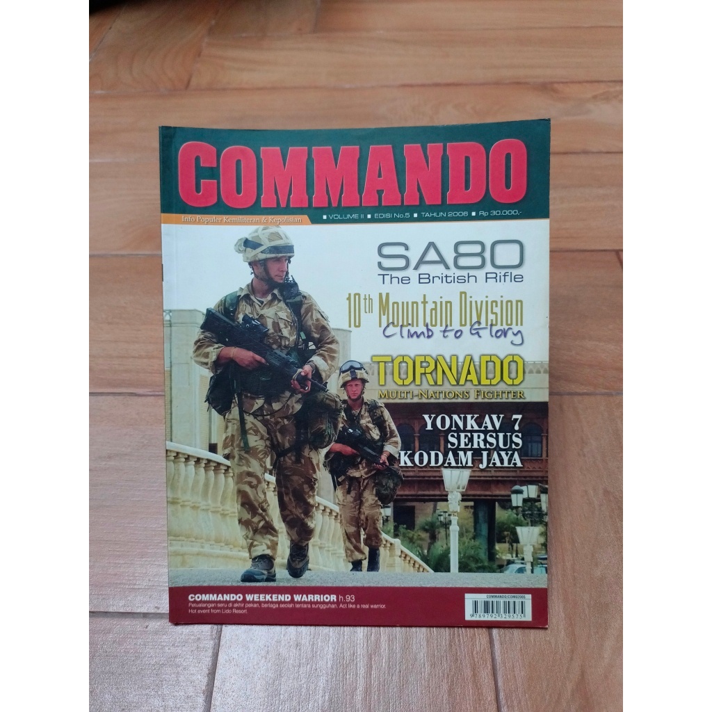 Majalah Commando Edisi No 05 Tahun 2006 - SA80 The British Riffle