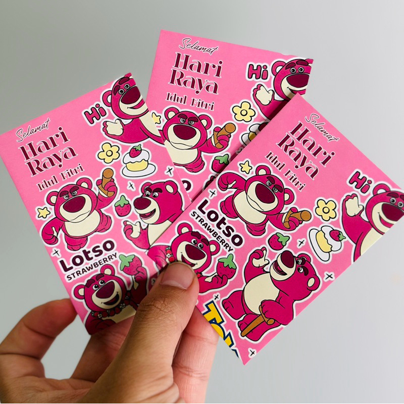 

AMPLOP THR LEBARAN MOTIF UNIK KARAKTER LOTSO