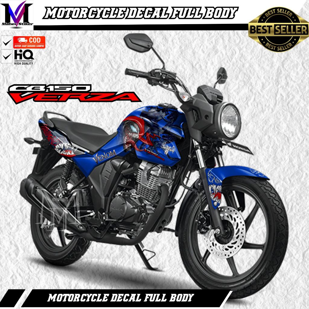 Decal Full Body CB Verza  Stiker Cb Verza Variasi Venom