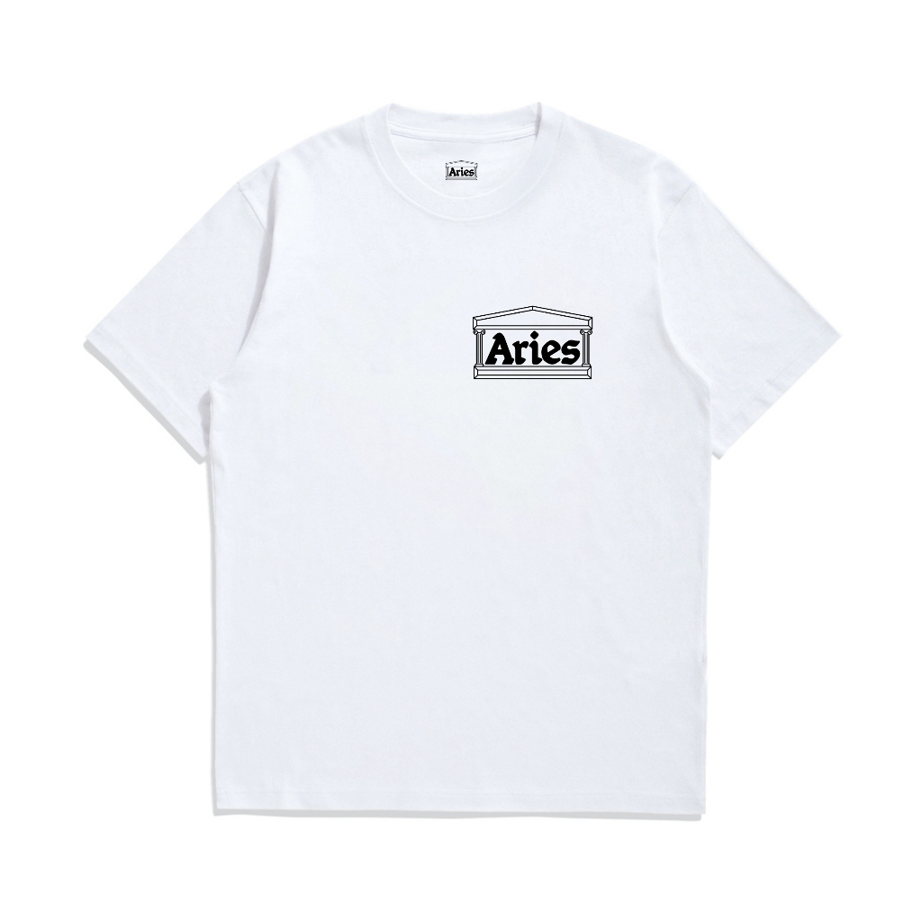 Aries Arise Tshirt Temple White Premium